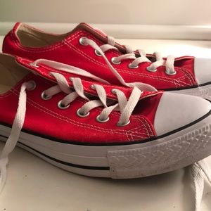 Red Converse Sneakers